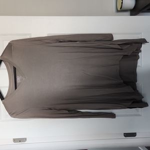 NWOT LOGO Layers V-neck Tunic.     sz L